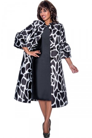 Nubiano DN942 Giraffe Print Jacket Dress