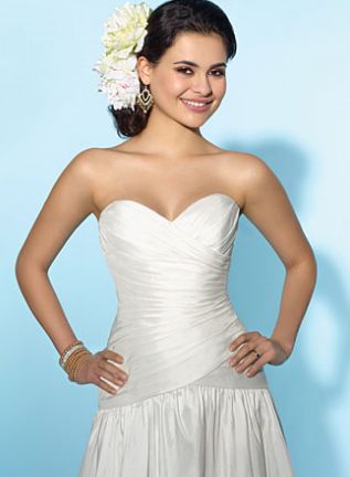 Casual Wedding Dress on Alfred Angelo Little White Dress Short Destination Wedding Dress 2153