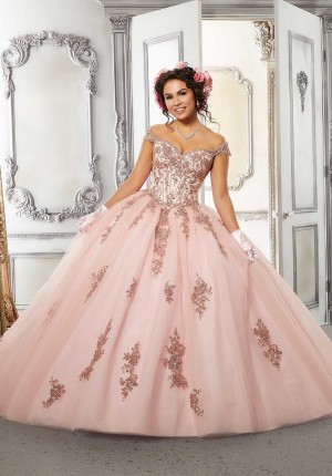 Size 4 Pink Valencia 60146 Quinceanera Dress for Royalty