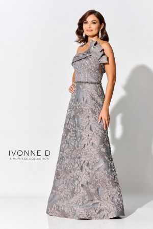 Ivonne D for Mon Cheri ID304 Glamorous One Shoulder Gown