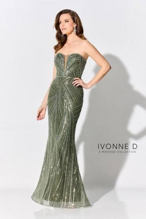 Ivonne D for Mon Cheri ID305 Sparkling Sequin Gown