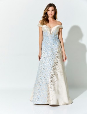 Ivonne D for Mon Cheri ID929 Amazing Brocade MOB Gown