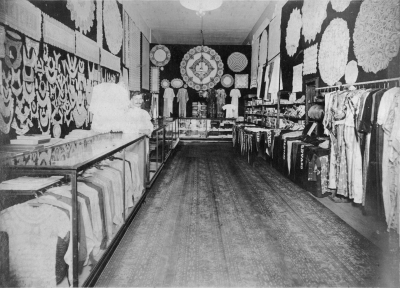 Inside of early store - circa 1920 in Jacksonville, FL