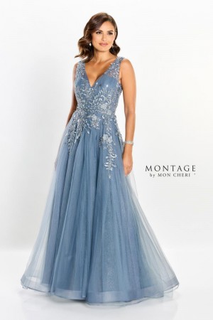 Montage M2203 Stunning A-Line MOB Gown