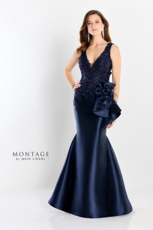 Montage M2206 Dramatic Mother of Bride Mermaid Gown