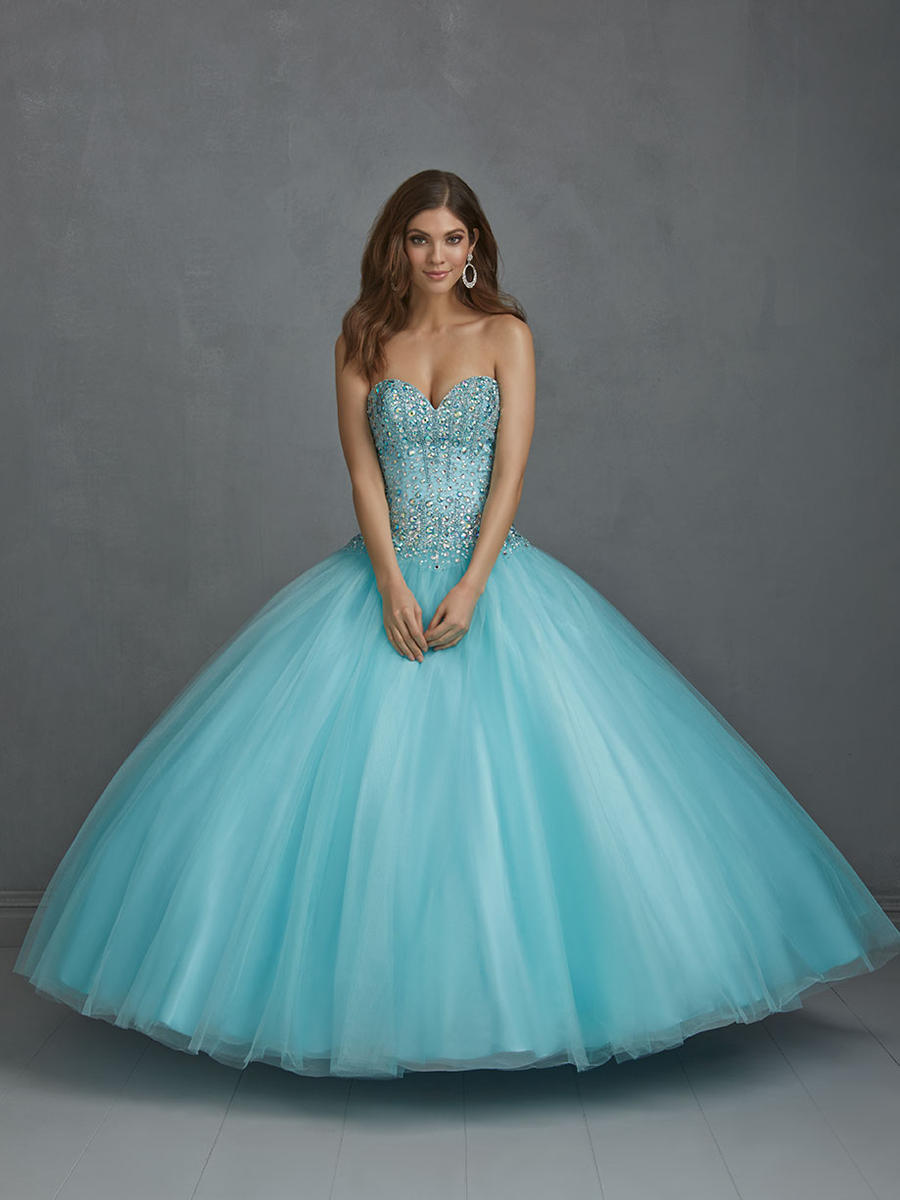 Allure Q400 Tulle Quinceanera Dress French Novelty