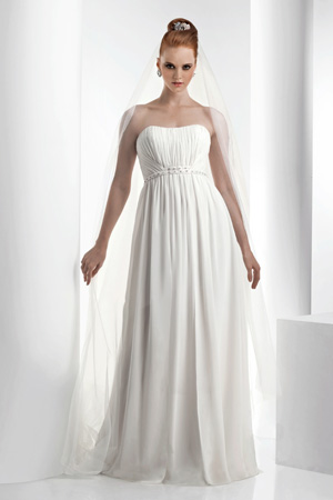greek goddess modest wedding dresses