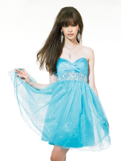 Short Party Dresses on Me Prom Babydoll Short Party Dress Sr1601 Image