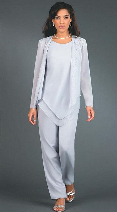 Bridal Pantsuits on Ursula Wedding Mother Dressy Pant Suit 11114 Image