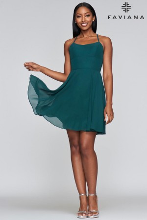 Faviana Glamour S10369 Perfect Short Dress