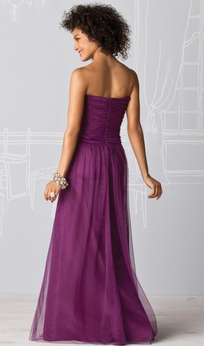Convertible Bridesmaid Dress on Dessy After Six Stretch Tulle Convertible Halter Bridesmaid Dress 6604