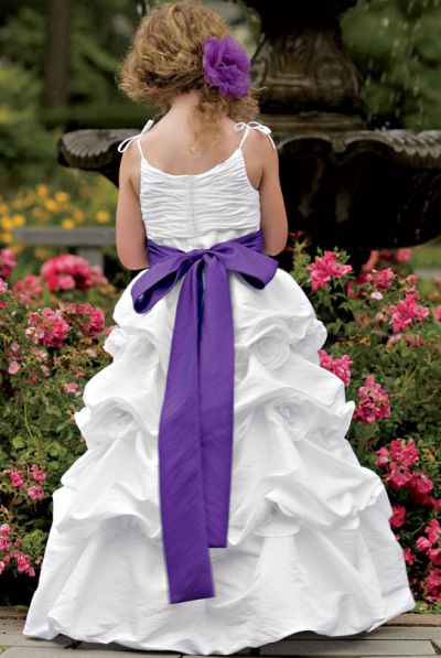 teal and purple wedding