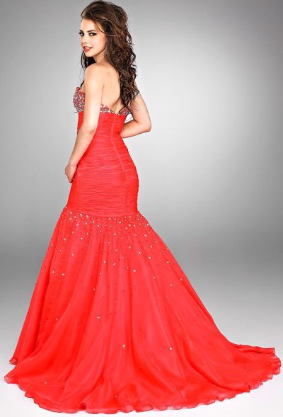 mermaid pageant gowns