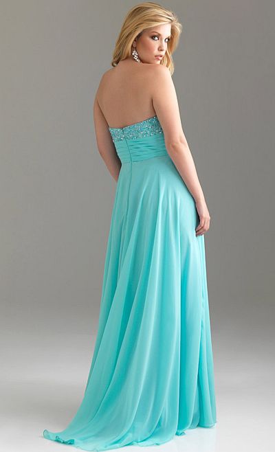 ... the 2012 Plus Size Prom Dresses Night Moves Plus Size Gown 6528W image