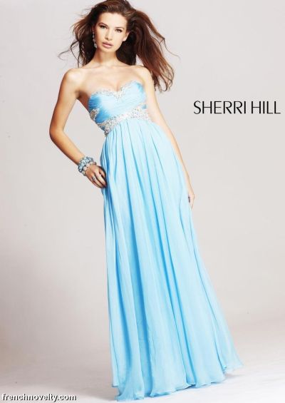 Mint Green Bridesmaid Dresses on View Of The Prom Dresses 2012 Sherri Hill Long Prom Dress 3842 Image