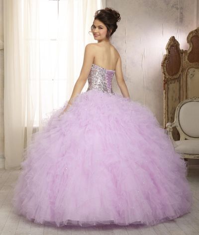 Alternate view of the Vizcaya 88081 Sequin Quinceanera Dress image