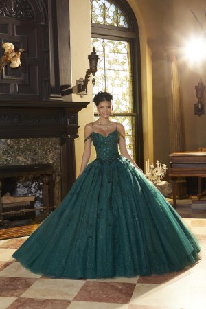 Size 0 Emerald Valencia 60155 Elegant Quinceanera Dress