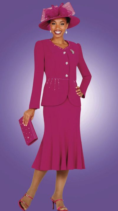 Ladies Dresses on Sunday Exclusive By Benmarc Ladies Designer Dress Suit 52512 Image