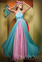 Tony Bowls Le Gala Chiffon and Charmeuse Prom Dress 111501 image