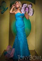 Tony Bowls Le Gala Organza Prom Dress 111505 image