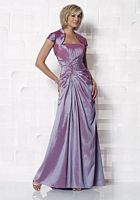 Cameron Blake Iridescent Taffeta Mother of the Bride Dress 112631 image