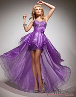 Size 2 Turquoise Tony Bowls Paris Lace Organza Evening Dress 113715 image