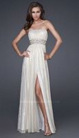 Elegant Prom Dresses 2011 La Femme Chiffon Prom Dress 16058 image