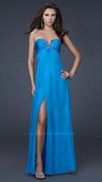La Femme Heart Shaped Prom Dress 16819 image