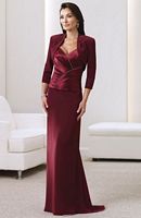 Montage by Mon Cheri Long Mother of the Bride Jacket Dress 211903 image