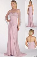 Alyce Paris Jean De Lys Evening Dress with Sheer Cover-up 29457 image