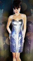 Mac Duggal Evening Metallic Club Dress 3450T image