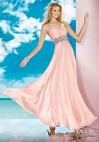 Size 6 Rosewater Alyce BDazzle 35579 Pleated Bodice Formal Dress image