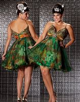 Fabulouss Plus Size Short Flirty Prom Dress by MacDuggal 42723F image