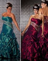 Fabulouss Plus Size Lace-Up Back Prom Dress by MacDuggal 4900F image