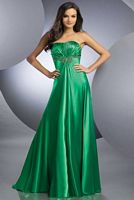 Shimmer Strapless Empire Prom Dress 59214 by Bari Jay image
