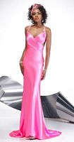 Neon Prom Dress Alyce Designs 6583 with Cut Out Sides image