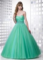 Cinderella Tulle Ball Gown Alyce Designs Prom Dress 6584 image