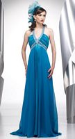 Alyce Designs Prom Dress 6586 with Beaded Strappy Back image