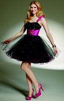 Sticks and Stones by Mori Lee Short Tulle Dress for Homecoming 9142 image