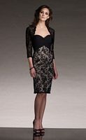 Lace 2pc Suit Social Occasions by Mon Cheri Short Evening Dress 210861 image