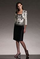 Floral Beaded 2pc Jacket Dress Social Occasions by Mon Cheri 210862 image