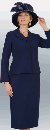 Lily and Taylor 4063 Ladies French Crepe Suit