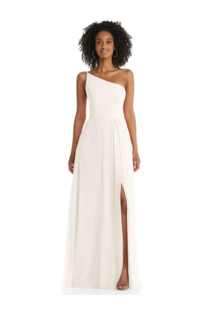 After Six 1555 Stunning One Shoulder Casual Wedding Dress