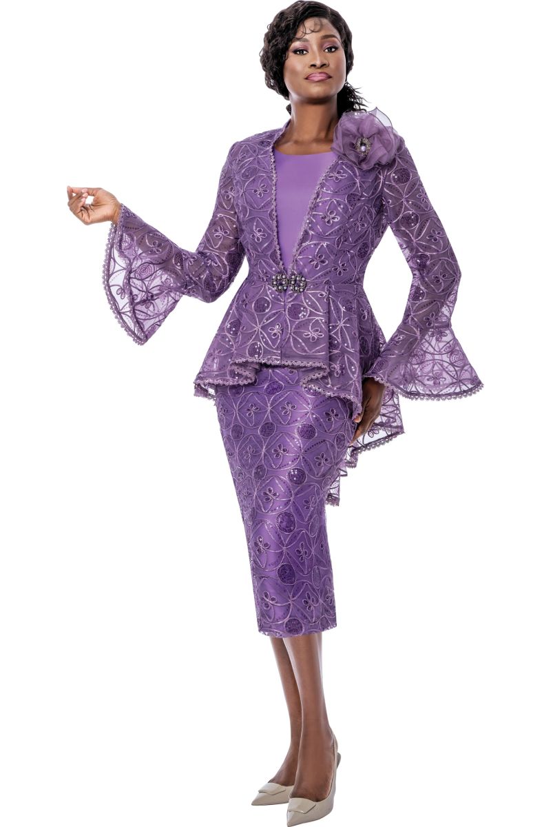 トップス theredthread S lace trim suit ensemble b TOPS – THEREDTHREAD