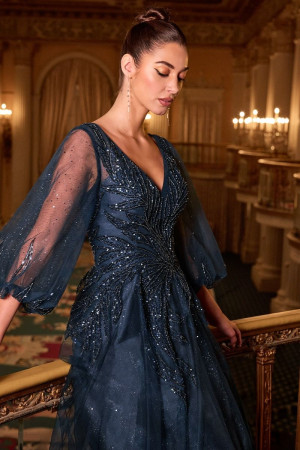 Ladivine CD0101 A-Line Formal Dress