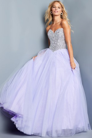Jovani 07771 Corset Back Prom Ball Gown