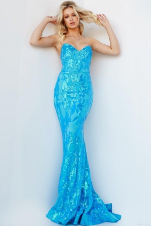 Jovani 07786 Fitted Sequin Prom Dress