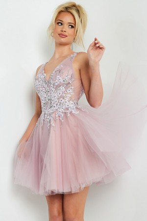 Jovani 09518 Whimsical Short Party Dress