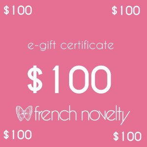 e-Gift Certificate $100