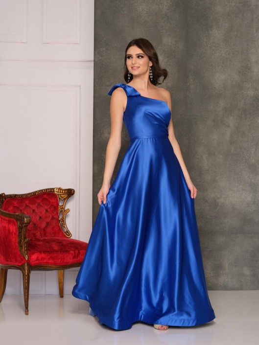 By johnny one online shoulder bow dress